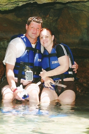 Jenn & Scott at Xel-Ha