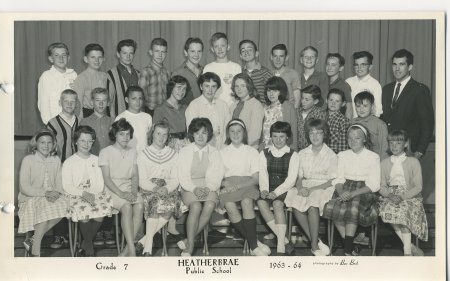 Heatherbrae Grade 7 1963-64