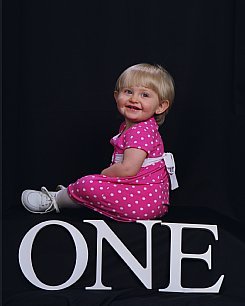 Mahkayla 1 year old