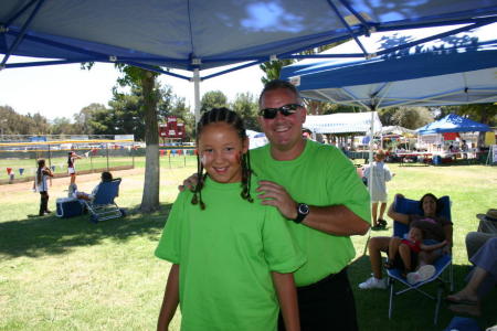 Niece Jayda and Uncle Brian MacGregor 2005