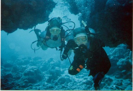 Scuba with the grandaughter