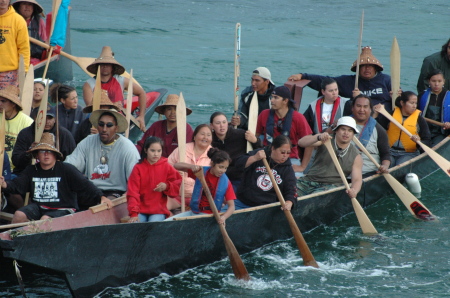 Canoe Journey to Muckleshoot 2006