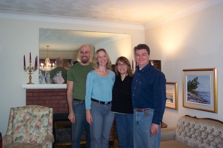 Dave, Mary Ann, Joanna and Brad in Ottawa
