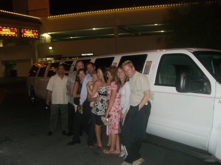 Limo to the Palms After the Reunion Dinner