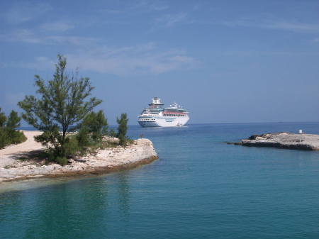 Majesty of the Seas in the Bahamas