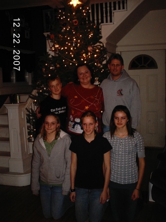 Our family - Christmas 2007
