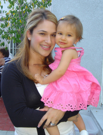 My wife Ileana & daughter Ava (1yr old at time)