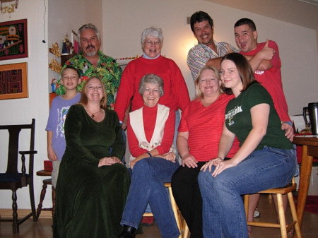 The Whole Clan - Christmas 2007