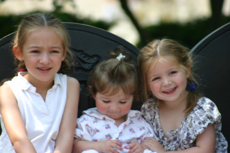 My 3 Grand-daughters: Kaela (7), Sarah (1), and Katie (4)