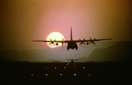 Sunscape of C-130