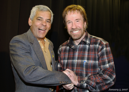 1-5-08 Al & Chuck Norris