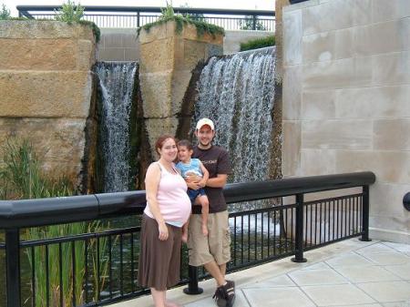 Me, Chris (my husband), and Alex at the indy canal