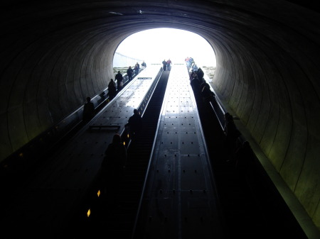 Cool pic of metro tunnel in DC