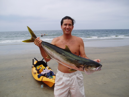 Kayak Fishing La Jolla 2006