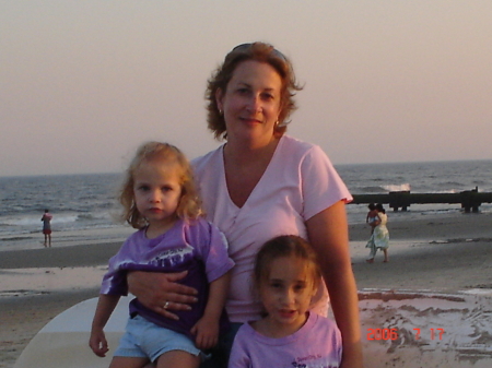 Me and my girls at the beach