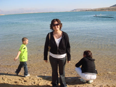 Kim Dead Sea April 2008