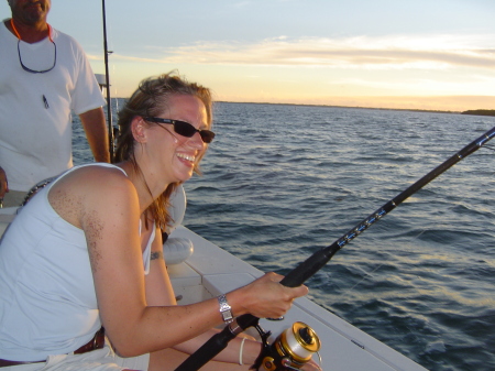 My first deep sea fishing experience.  Loved it!