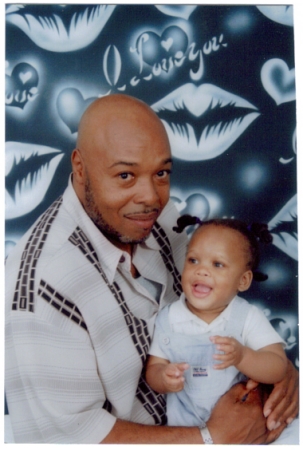 My Grandbaby and I.  2008