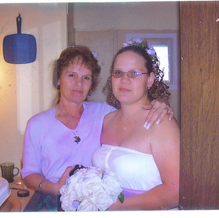 my oldest daughter jamies wedding april 2006