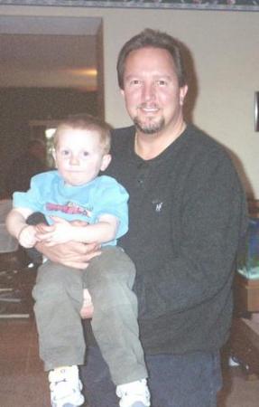 Me and my grandson Christopher