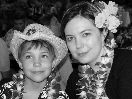 Kalden and I in Hawaii February 2005