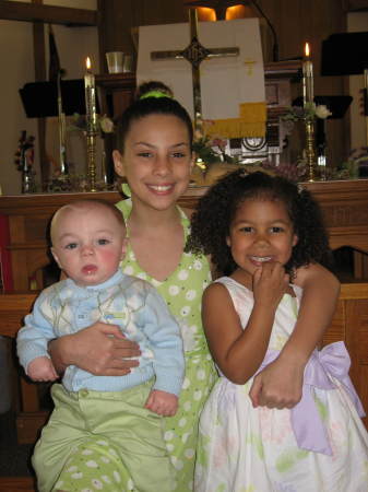 Grandchildren~Jonah, Ariannah, and Khyra