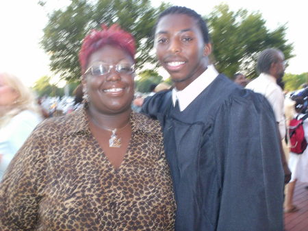 Me and My Little Brother at his graduation from SHAW too. june"07"