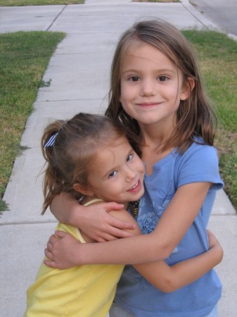 Two of my daughters, Molly (6) and Lyla (4), Sept. 2006
