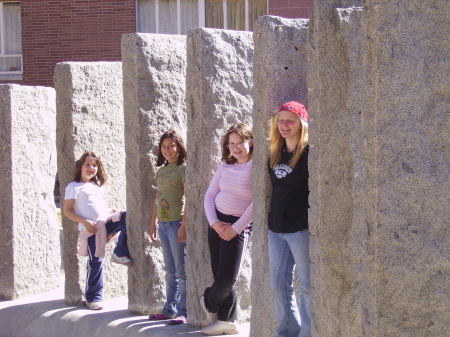 Celine, Winter, Katie, and Missy