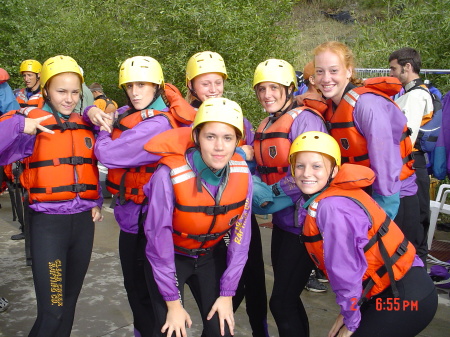 White water rafting