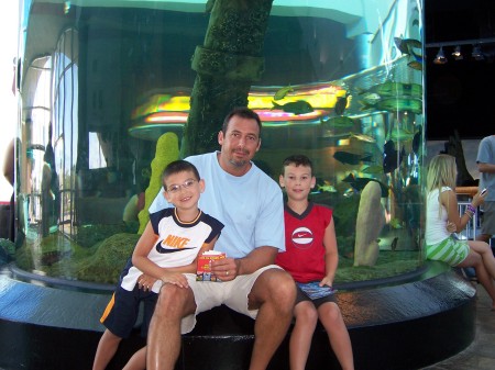 Dom, Anthony and I at Myrtle Beach