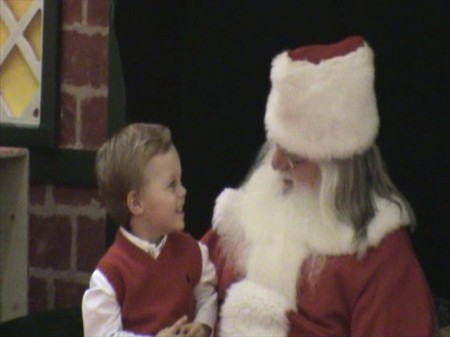 Zack & Santa.