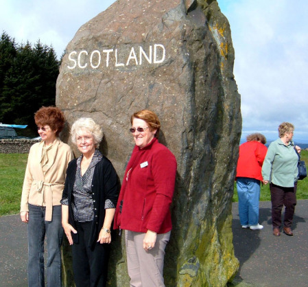 Scotland/England Border Rock