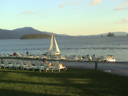 Sagamore Hotel- Bolton Landing, Facing Lake George