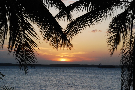 Sunset in Cienfuego Cuba