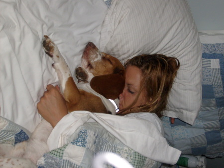 Snoozin' With the beagle