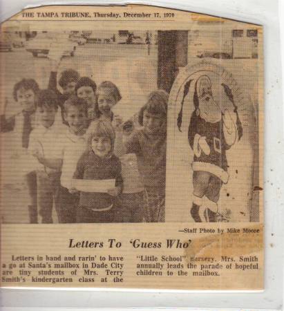 The Little Schools Letters to Santa 12/17/70