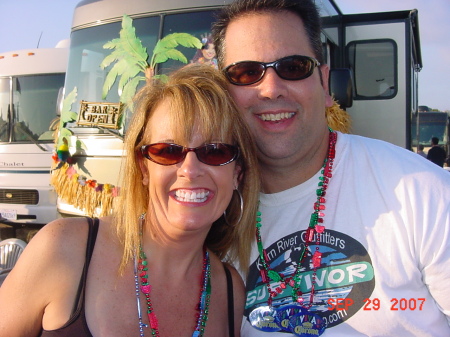 Mike and I at jimmy Buffet