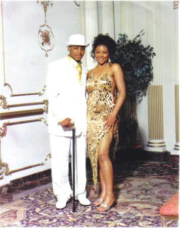 me and my brother. he was my prom date.