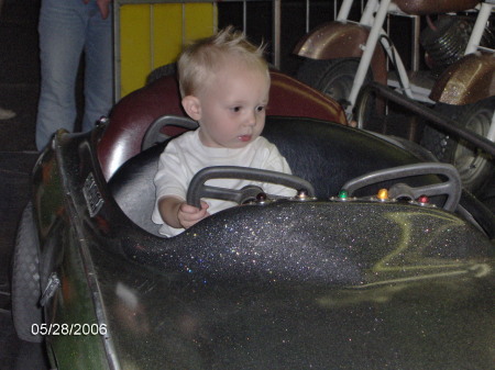 Grandson Dylans first "hot" car!