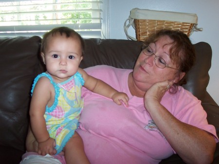 My Youngest and her nanny (nana)