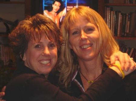 Me and my buddy Michelle Martin (Rush)