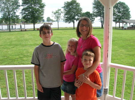 The kids and me in North East, MD