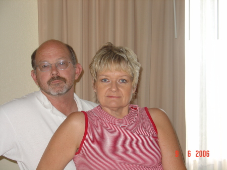 My husband Walter, and I on our 33rd anniversary