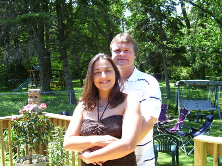 Pete and I June 2006