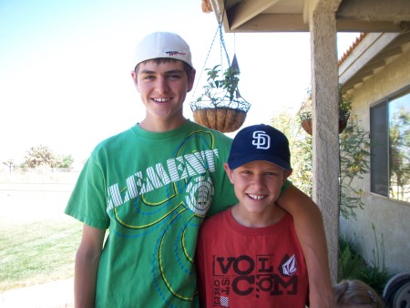 Austin (15) & Kyle (11)