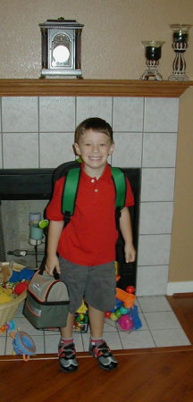 Jacob's first day of K 2005