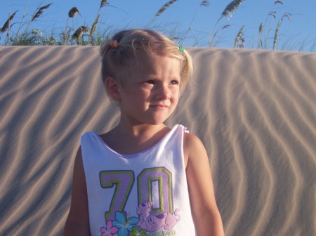 Laryn on the Beachside Sand Dunes