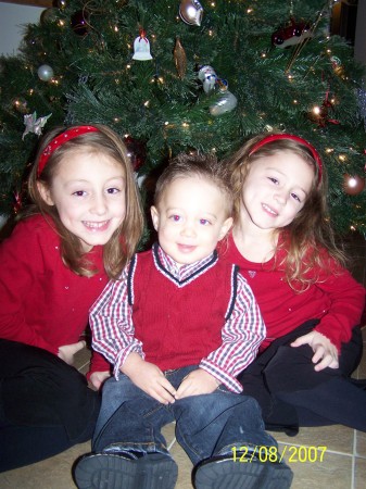 The kids, X-mas 2007