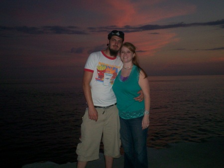 My oldest son and his fiance'